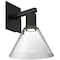 Access Lighting Port Nine Martini, Martini LED Wall Sconce, Matte Black Finish, Clear Glass 63143LEDD-MBL/CLR - alternate 9